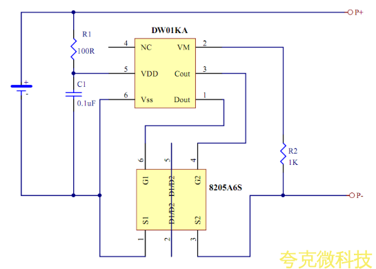 DW01KA最新中文資料和完美電路圖