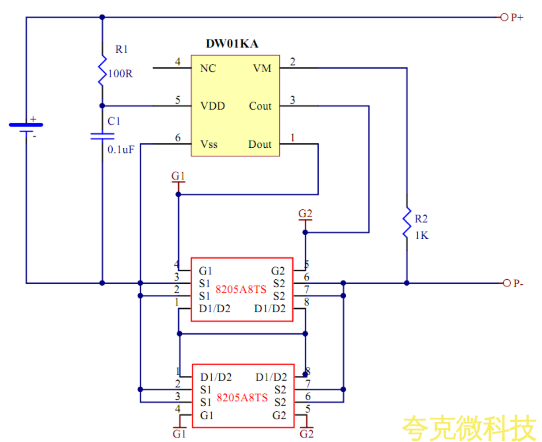 DW01KA最新中文資料和完美電路圖