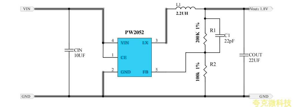 3.7V轉3V電源芯片，PW2052最新中文規格書