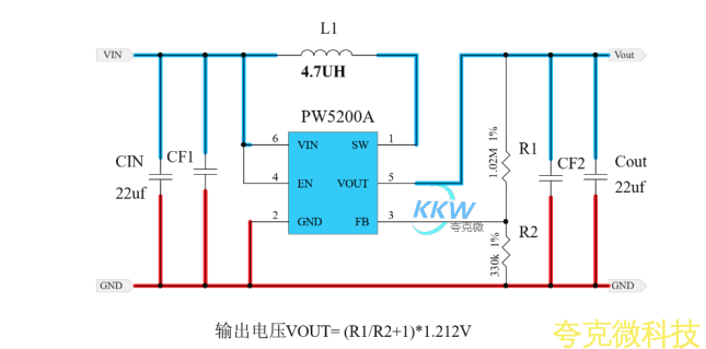 榦電池陞壓 5V，鋰電池陞壓 5V0.5A 電路闆， PW5200A