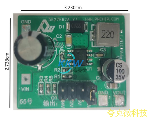 PW2815 的降壓電路闆