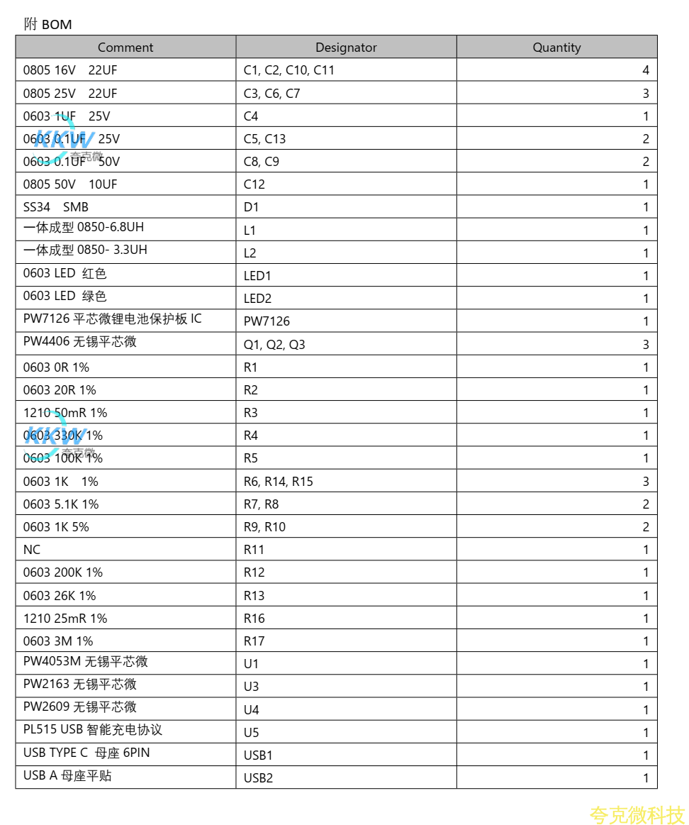 三節串聯鋰電池充放電闆