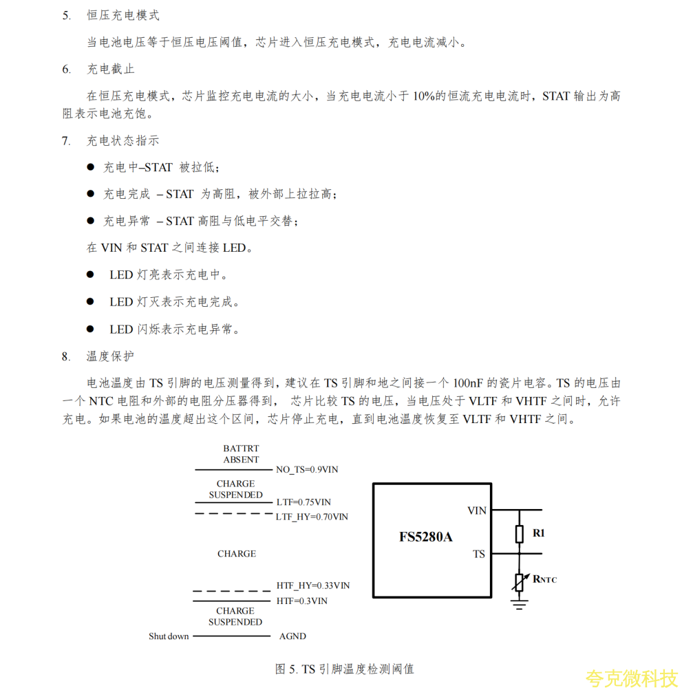 夸克微FS5280A升压充电IC，低价高效新选择！